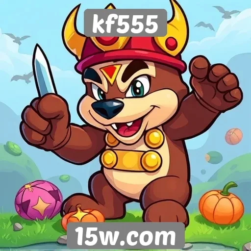 Variedade de jogos disponíveis no kf555